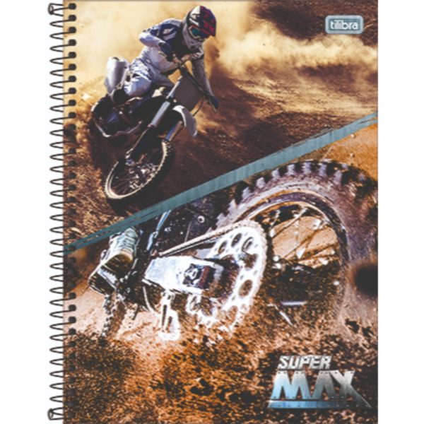 Cuaderno Espiral 10 Materia T/D Supermax