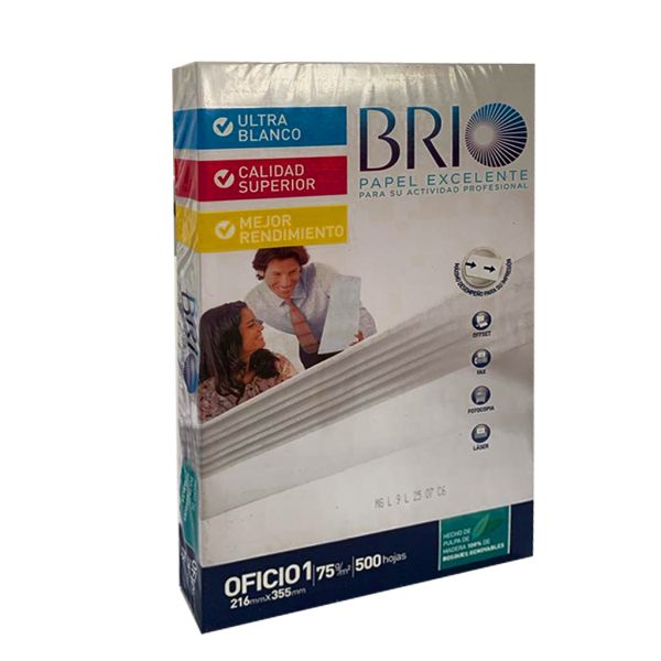 Papel Bond B-20 Brio T/Legal