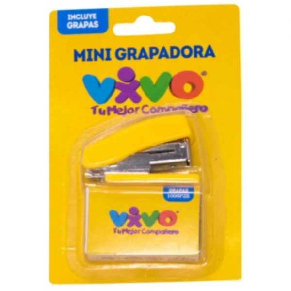 Mini Grapadora con Grapas