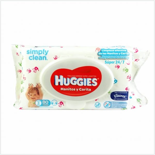 Toallas Humedas Huggies 80Und