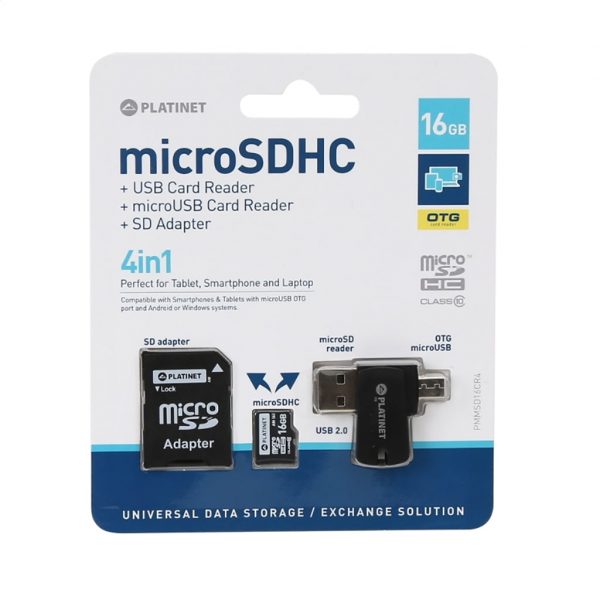 Micro + Usb 16Gb Dobl Pto