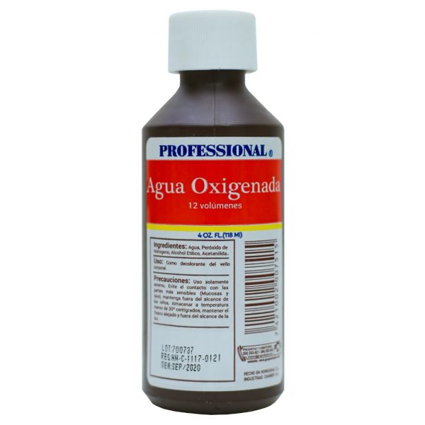 Agua Oxigenada De 4Oz