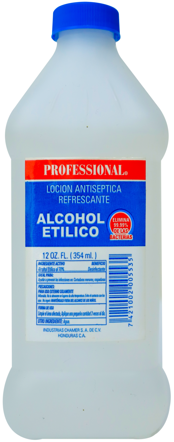 Alcohol Etilico Profesional 12 0Z